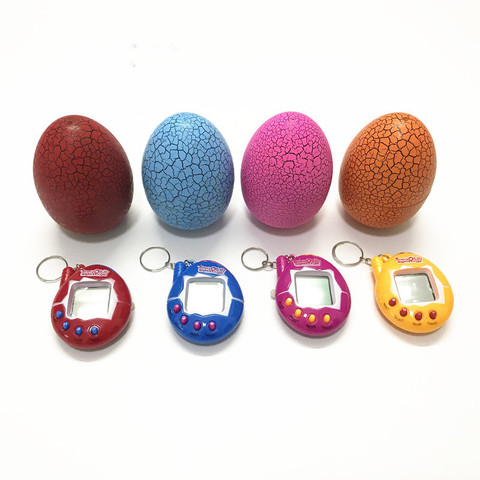 Tumbler Dinosaur Egg Multi-colors  Virtual Cyber Digital Pet Game Toy Tamagotchis Digital Electronic E-Pet Christmas Gift ► Photo 1/6