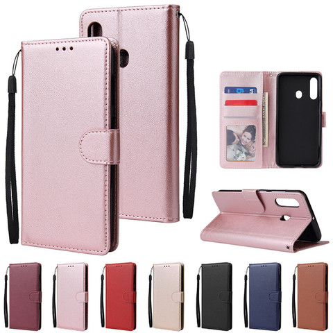 Flip Leather Wallet Case For Samsung Galaxy A01 A11 A21 A31 A41 A51 A71 A81 A91 A10/A20/A30/A40/A50/A70 S A70 E M30 S M20 M10 ► Photo 1/6