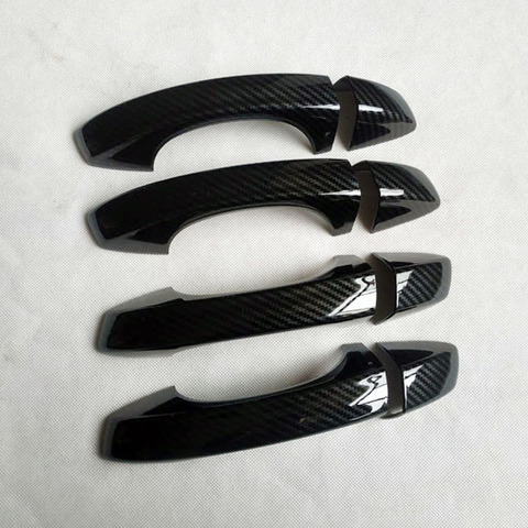 For Skoda Octavia combi iii 3 MK3 a7 5e VRS accessories  door handle cover trim handles covers plastic Imitation carbon fiber ► Photo 1/6