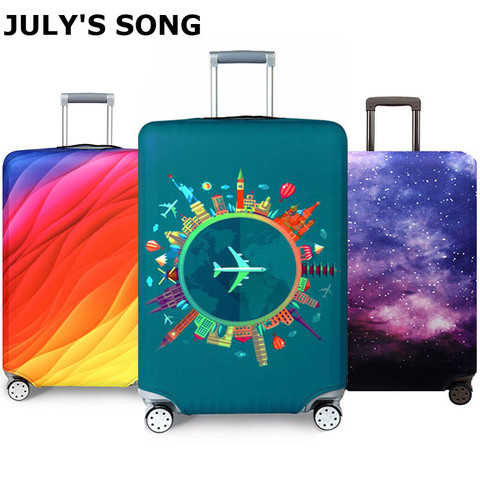 Thicker Travel Luggage Protective Cover Suitcase Case Cover Travel Accessories Elastic Luggage Cover Apply to 18-32inch Suitcase ► Photo 1/6