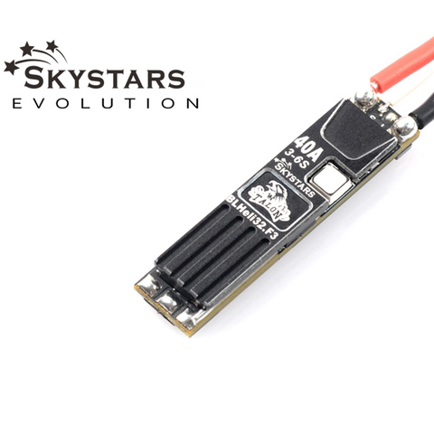 Skystars Slim40A 40A Blheli_32 F3 MCU 3-6S Brushless ESC for QAV 170-330 RC  For FPV Racer RC Models Accesseries Good Parts ► Photo 1/6