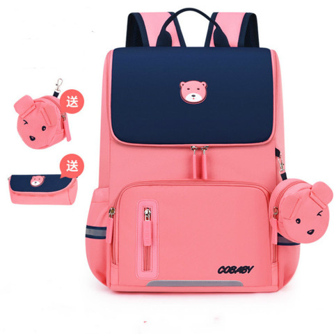 2022 Children School Bag Girls Kids Primary school backpack princess Orthopedic Backpack schoolbag kids Mochila Infantil ► Photo 1/6