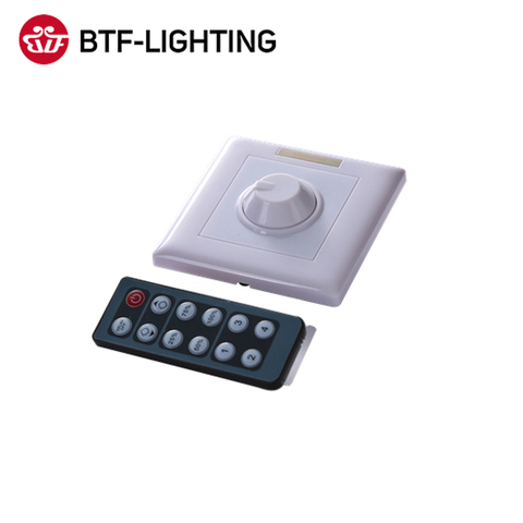 LED Dimmer Switch Brightness Adjust Controller FCOB 3528 5050 5730 5630 Driver LED Light Strip Power Supply Controller DC12V 24V ► Photo 1/3