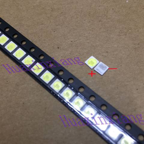 100PCS/Lot Jufei 1W 3030 3V SMD LED Cold White 3.0*3.0*0.6mm For TV Backlight ► Photo 1/2