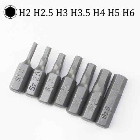 10pcs Hexagon Screwdriver Bit Set 1/4