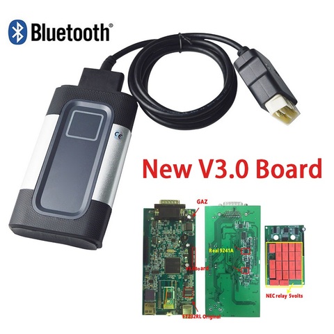 2022 New vdijk autocoms pro best V3.0 PCB bluetooth 2017.R3 KEYGEN diagnostic tool for delphis VD DS150E CDP obd2 Scanner ► Photo 1/6