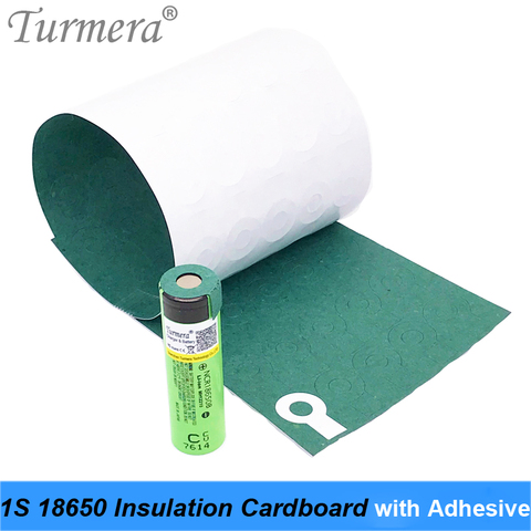 70Pieces 1S 18650 Battery Insulation cardboard with Adhesive for 18650 Battery Pack Cell Insulating Glue Patch Positive ► Photo 1/6