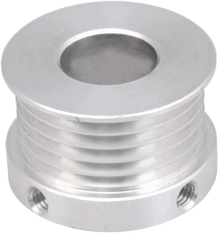 V-Type Belt Pulley 5 Slots 14mm Inner Hole Diameter 31mm Diameter Silver ► Photo 1/3