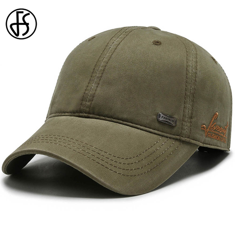 FS Winter Caps For Women Men Adjustable Outdoor Sport Snapback Hat Hip Hop Green Yellow Baseball Cap With Visor Gorras Hombre ► Photo 1/6