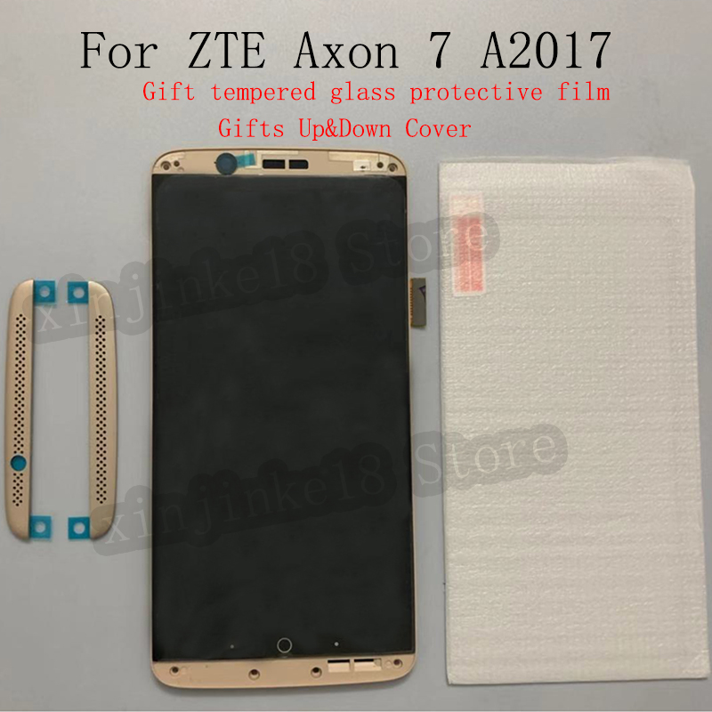 Buy Online 5 5 Original Amoled For Zte Axon 7 Lcd Display Touch Screen Digitizer Assembly For Zte 017 017u 017g Axon7 Lcd With Frame Alitools