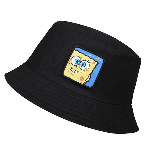 2022 New Tide Cute Panama Bucket Hat Men Women Summer patchwork Yellow Pink Hat Bob Hat Hip Hop Gorros Fishing Fisherman Hat ► Photo 1/5