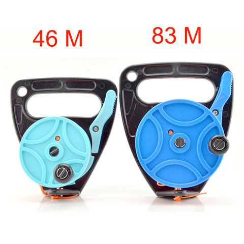 Diving Rope Retractable Reel with Handle Stopper Line Winder Spool