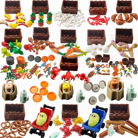 Ice Cream Building Blocks, Food City Friends Blocks