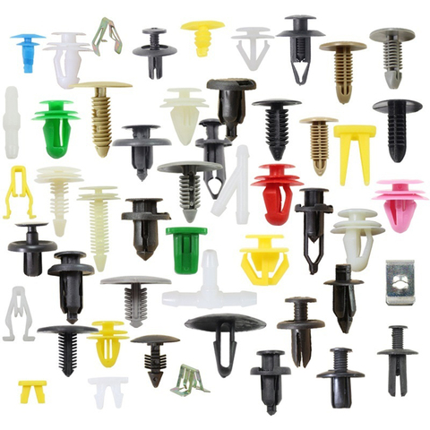 100Pcs Random Mixing Universal Plastic Car Clips Bumper Interior Decoration Auto Plastic Fastener ► Photo 1/6