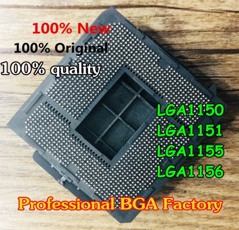 For Socket LGA1151 LGA1155 LGA1156 LGA1150 100% New CPU Base Socket PC BGA Base Good Works ► Photo 1/1