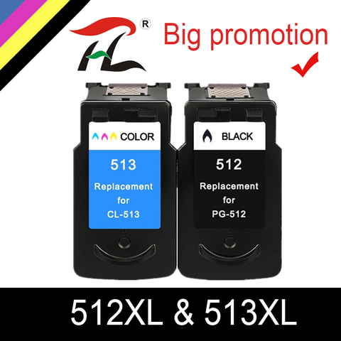 Compatible PG512 CL513 for Canon pg 512 cl 513 ink cartridge for Pixma MP230 MP250 MP240 MP270 MP480 MX350 IP2700 printer pg-512 ► Photo 1/6