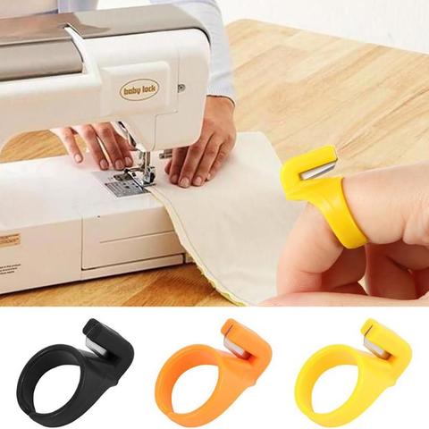 2Pcs New Finger Blade Needle Craft Home Plastic Thimble Sewing Ring Thread Cutter DIY Household Sewing Machine Accessory 7YJ327 ► Photo 1/6