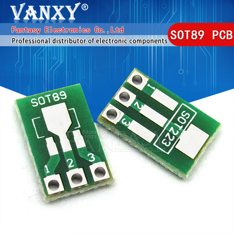 20pcs SOT89 SOT223 to DIP PCB Transfer Board DIP Pin Board Pitch Adapter keysets ► Photo 1/3
