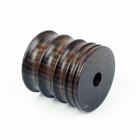 BateRpak Sandalwood grinder 5 mills(4/6/10/13/15mm) Ebony Wood burnisher,leather side polish wood wheel ► Photo 1/6