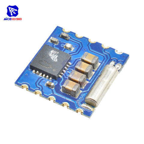 diymore QN8006 FM Programmable Low Power Stereo Radio Module RF Input Amplifier Clock Crystal Board 76Mhz 108Mhz Replace TEA5767 ► Photo 1/6