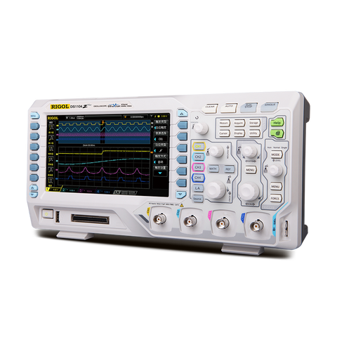 RIGOL DS1104Z Plus 100MHz Digital Oscilloscope 4 analog channels 16 digital channels ► Photo 1/1