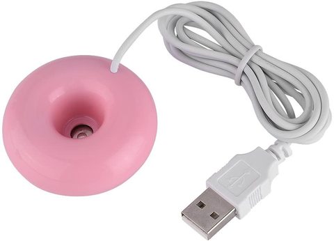 Floating USB Humidifier Mini Donut Shaped Diffuser Creative Sprayer Fogger Mist Maker at Office Computer Air Condition Room ► Photo 1/1