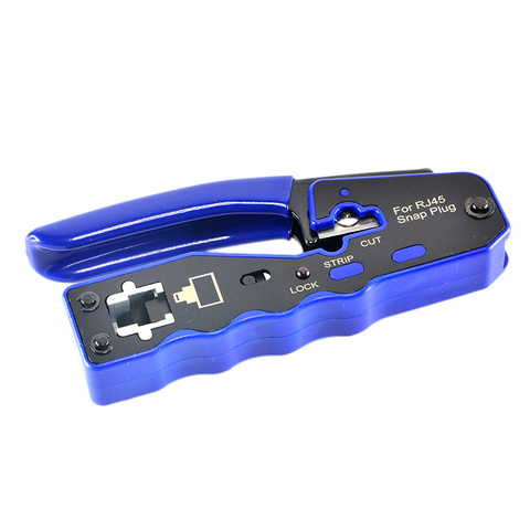 HY-670 8P8C RJ45 Cable Crimper Ethernet Perforated Connector Crimping Tools Multi-Function Network Tools Cable Clamps ► Photo 1/6