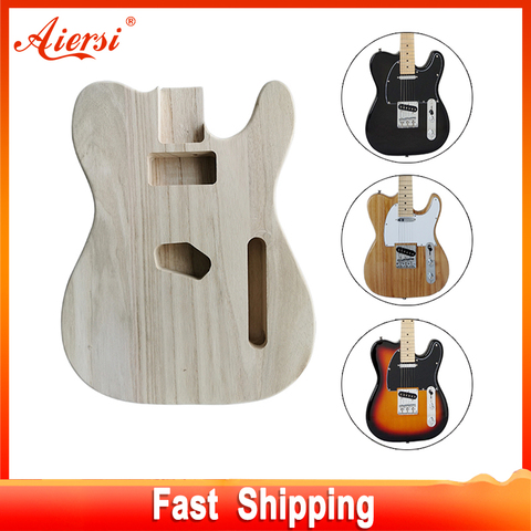 Unfinished Electric Guitar Body for TL Style DIY Electric Guitar Body Parts ► Photo 1/6