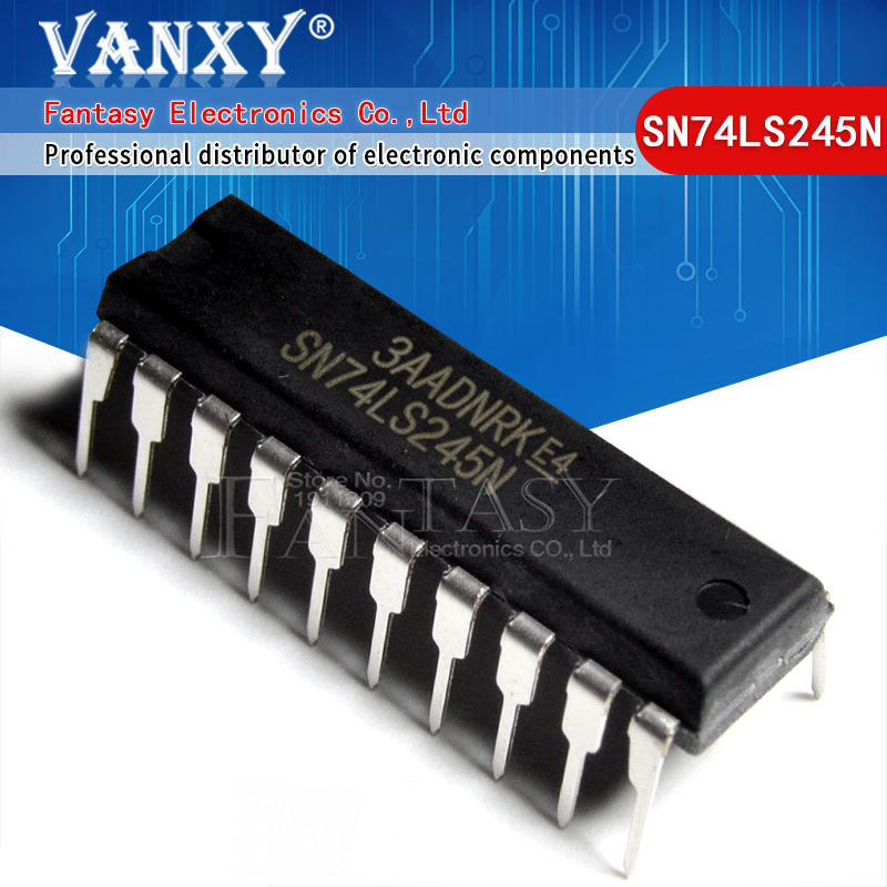 5 Pcs SN74LS245N DIP20 SN74LS245 DIP 74LS245N DIP-20 74LS245 HD74LS245P