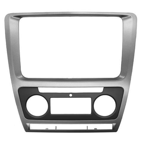 2 Din Car Refitting DVD fascia Frame fit for Skoda Octavia Dash Mount Trim Kit Frame Audio Fascia Stereo Radio DVD CD Panel ► Photo 1/6