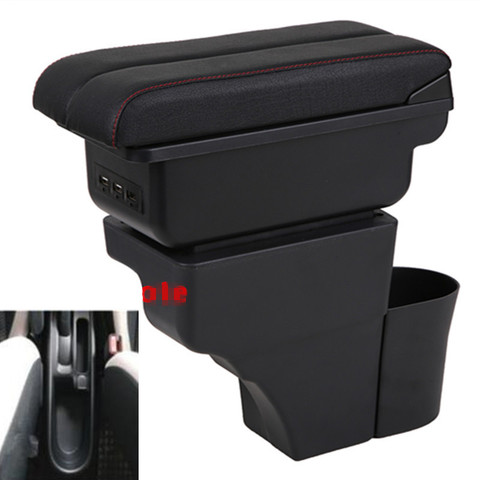 For Nissan Note armrest box  USB Charging heighten Double layer ► Photo 1/6