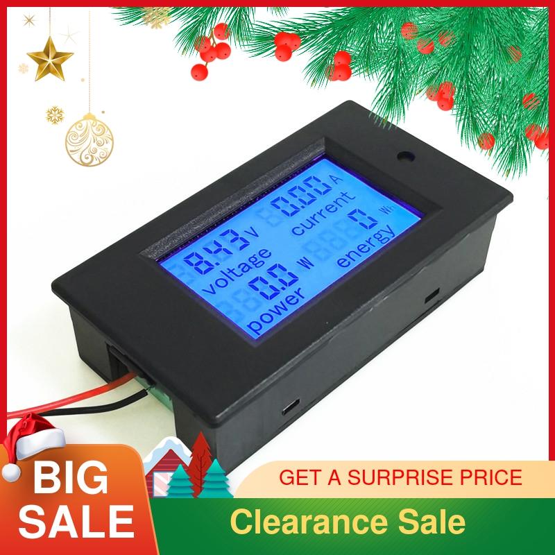 Peacefair PZEM-031 Digital Wattmeter Voltmeter Ammeter DC 6.5-100V 4in1 LCD Voltage Current Power Energy Consumption Meter ► Photo 1/6