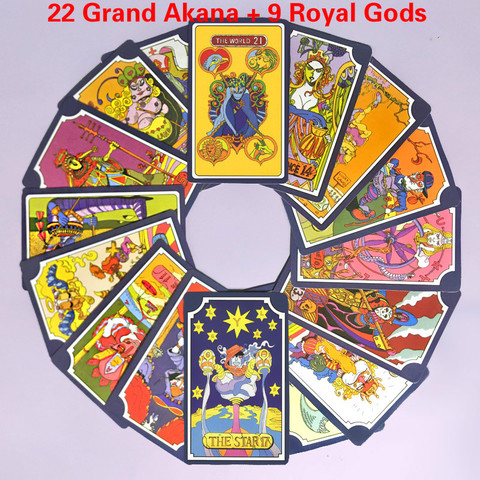 Tarot 22 Grand Akana + 9 Royal Gods 31 Anime JoJo's Bizarre Adventure Dio Kujo Jotaro Joseph Bruno JOJO Animation ► Photo 1/6
