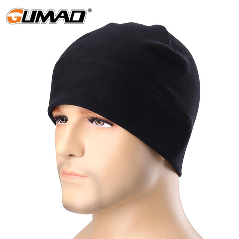Winter Warm Running Hat Thermal Soft Sports Caps Stretch Snowboard Beanies Skiing Hiking Cycling Hats Men Women Cap Black Red ► Photo 1/6
