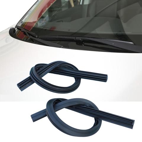 Car Wiper Blade Refill Insert Rubber strip Windscreen Frameless 2pcs/set For Nissan Qashqai 2016 2017 2022 Auto accessories ► Photo 1/6