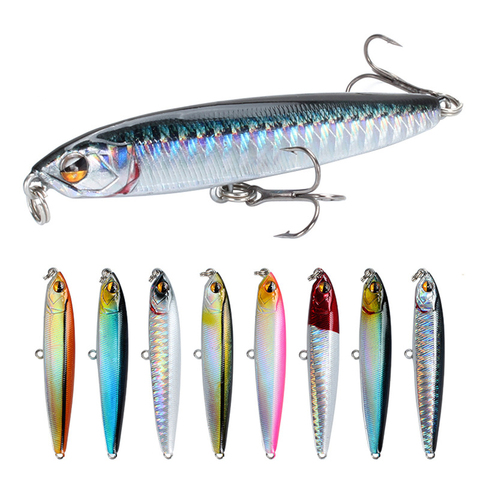 1Pc Topwater Floating Pencil Fishing Lure Sea Bass Topwater Lure 14g/18g Artificial Bait Pesca Fiching Hard Lures Fishing Kit ► Photo 1/5