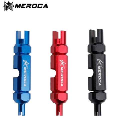MEROCA MTB Mountain Bike Schrader Valve Tool Presta  Extension Rod Disassembly Repair Wrench ► Photo 1/6