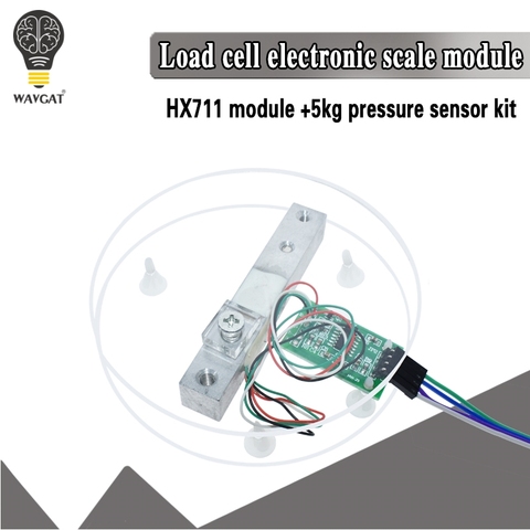 Digital Load Cell Weight Sensor HX711 AD Converter Breakout Module 5KG 10KG Portable Electronic Kitchen Scale for Arduino Scale ► Photo 1/6