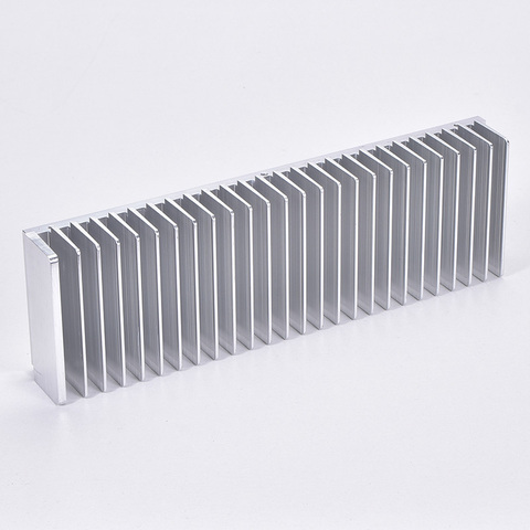 1pcs Silver 263*40*80MM aluminum cooling Amplifier radiator aluminum heatsink New ► Photo 1/5