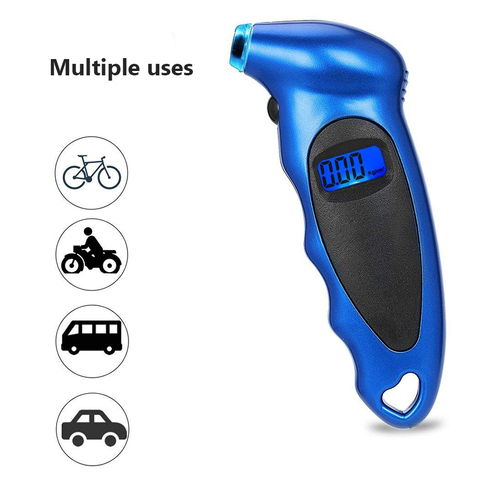 Tire Tyre Wheel Type Pressure 0-150 PSI Backlight High-Precision Portable Digital Lcd Tire Pressure Gauge Support Dropshipping ► Photo 1/6