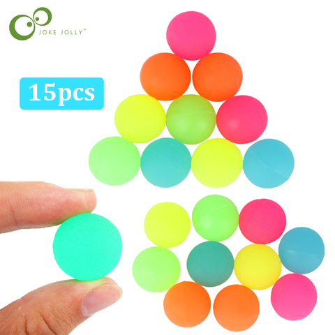 15Pcs/lot Luminous Moonlight High Bounce Toy Balls Kids Gift Party Favor Decoration Kids Glow in the Dark Bouncing Ball ZXH ► Photo 1/6