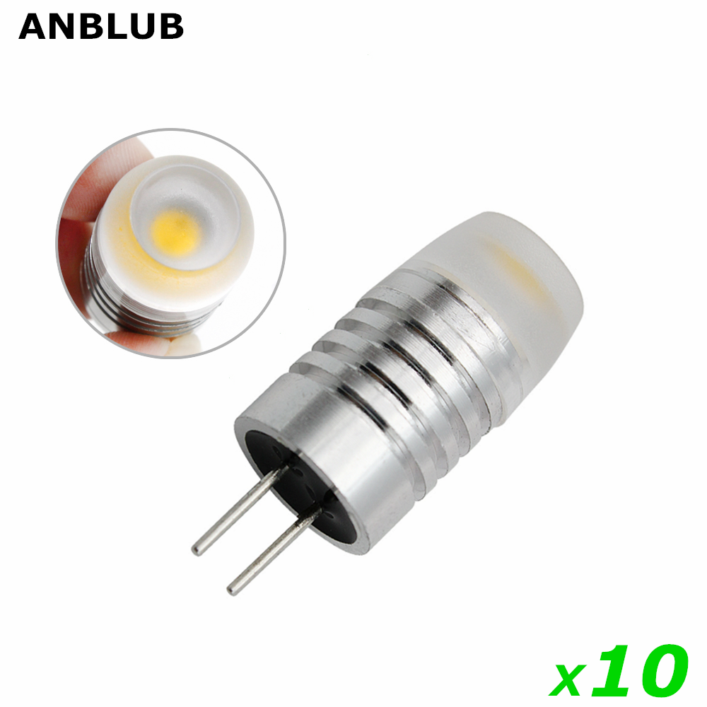 10pcs/lot Aluminum Lamparas Dimmable G4 LED 1W Light DC 12V Lamp Led 20W 30W Halogen Bulb Chandeliers Spotlight - Price history & Review | AliExpress Seller - ANBLUB Official Store | Alitools.io