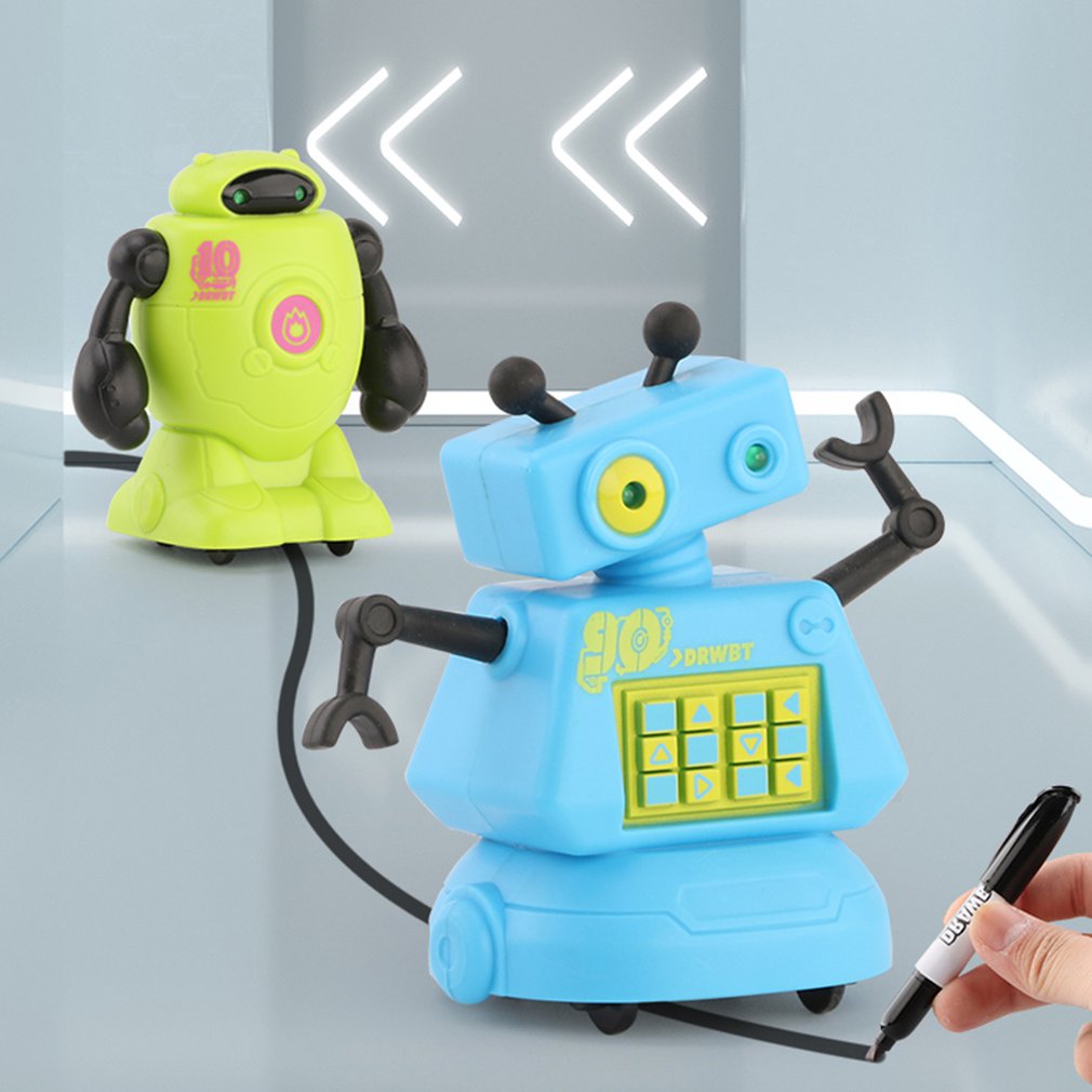 Follow Any Line Drawn Magic Pen Inductive Electric Robot Kids Educational Toy