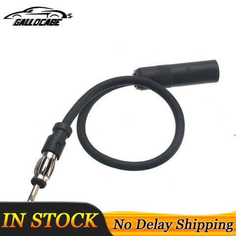 13inch 33cm Auto Car Antenna Adapter Vehicle AM / FM Radio Aerial Extension Cable ► Photo 1/6