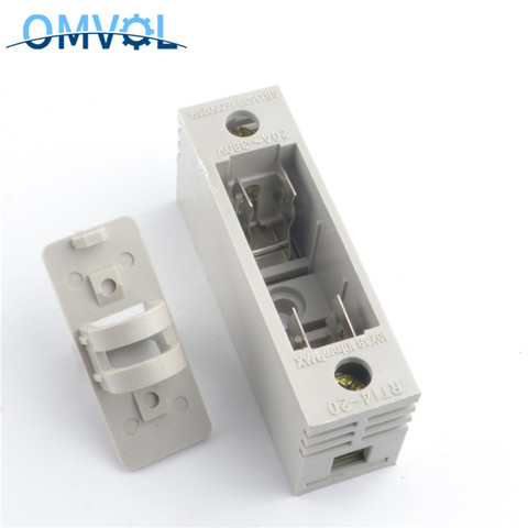 1PC RT14-20 380V Fuse holder for 10 x 38mm ► Photo 1/6