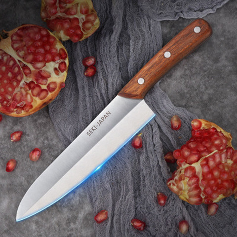 New Kitchen Knives Stainless Steel Chef Knife Sharp Slicing Bread Cleaver Santoku Knife For Meat Fish Vegetable Cutting Tools ► Photo 1/6