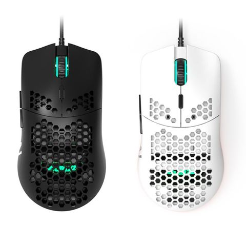 AJ390 Lightweight Wired Mouse Hollow-out Gaming Mouce Mice 6 Step DPI Adjustable 7Key ► Photo 1/6