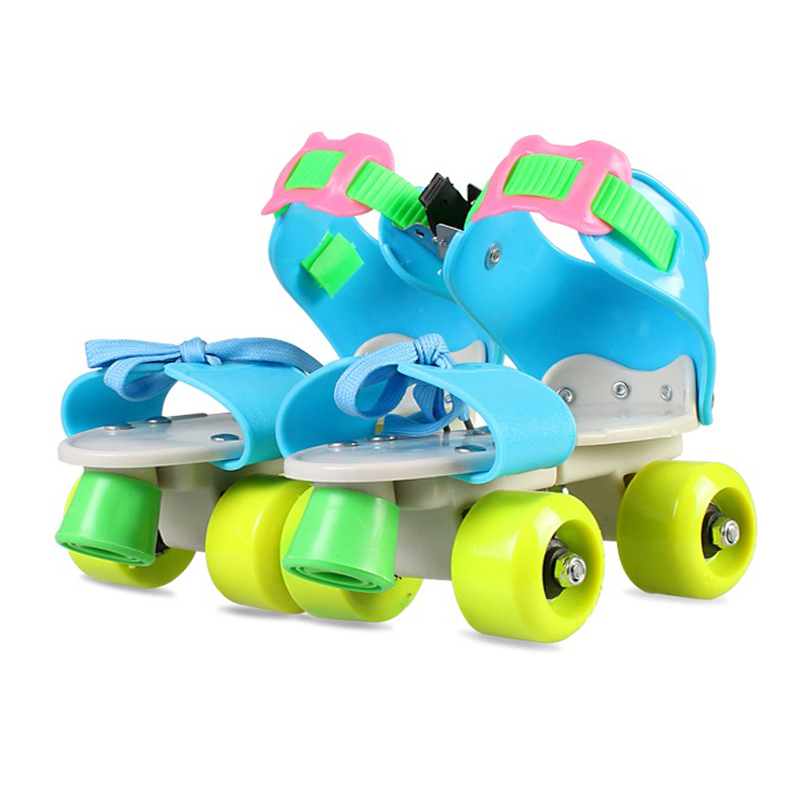 Adjustable Kid Heel Wheels Skates Roller Shoe Kids Flash Roller Skating Shoes 