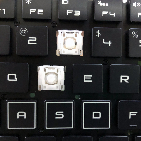 Replacement Keycap Key cap &Scissor Clip&Hinge For HP 15-CX 15-DC dc0005tx 15-AN 15-AX 15-AK  Keyboard ► Photo 1/2