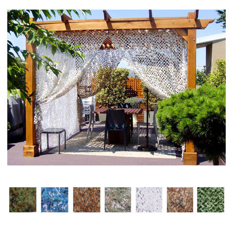 MENFLY Camouflaged Network White Woodland Single Layer Sunshade Tent Net Outdoor Camping Sunshade Awning For Carport Sunshelter ► Photo 1/6